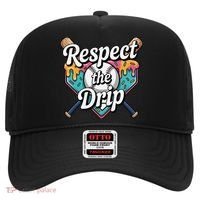 Baseball Drip Ice Cream Dripping Respect The Drip Hat thumb 0