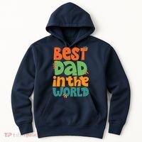 Best Dad In The World Cute Fathers Day Hoodie thumb 0