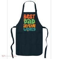 Best Dad In The World Cute Fathers Day Apron thumb 0