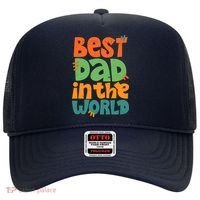 Best Dad In The World Cute Fathers Day Hat thumb 0