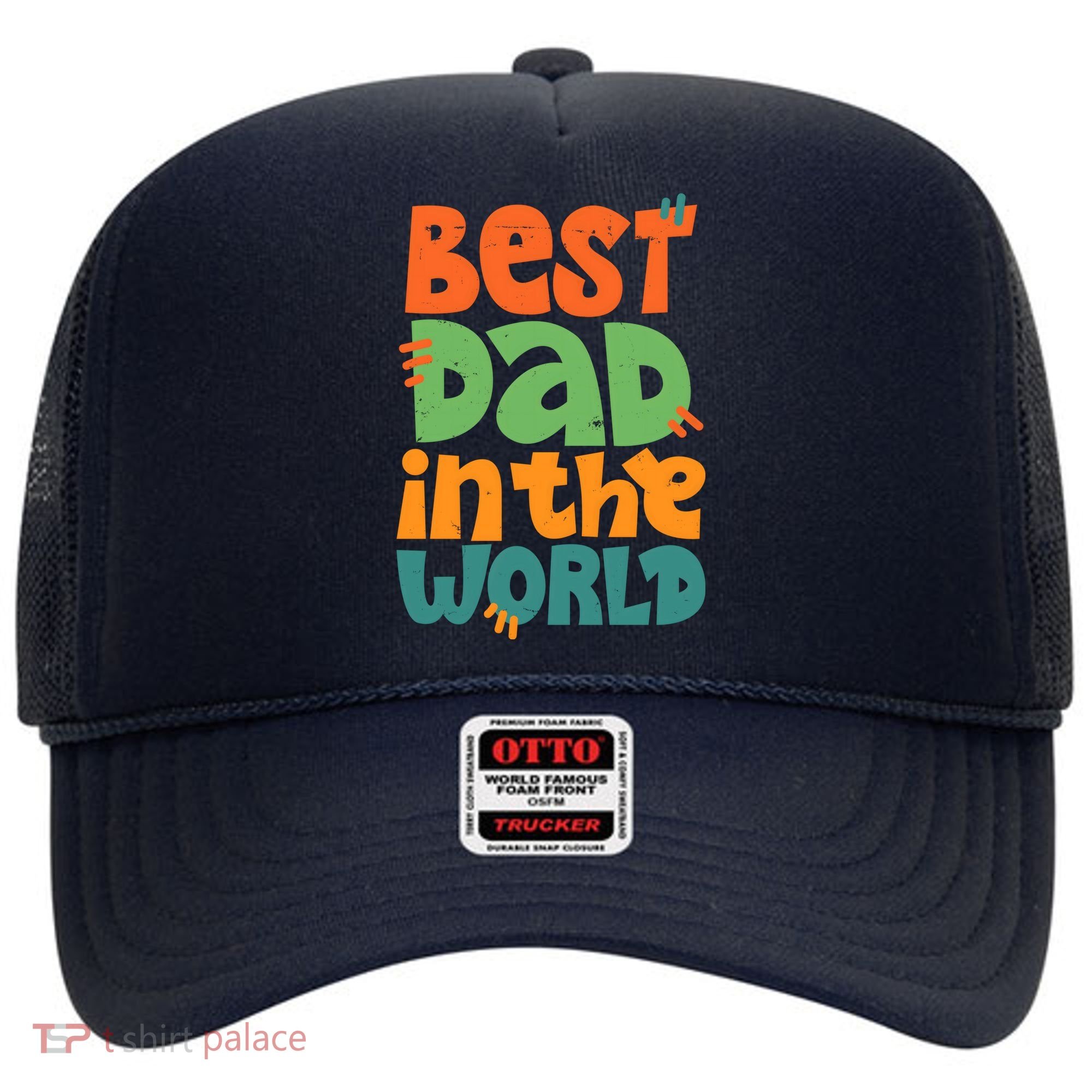 Best Dad In The World Cute Fathers Day Hat