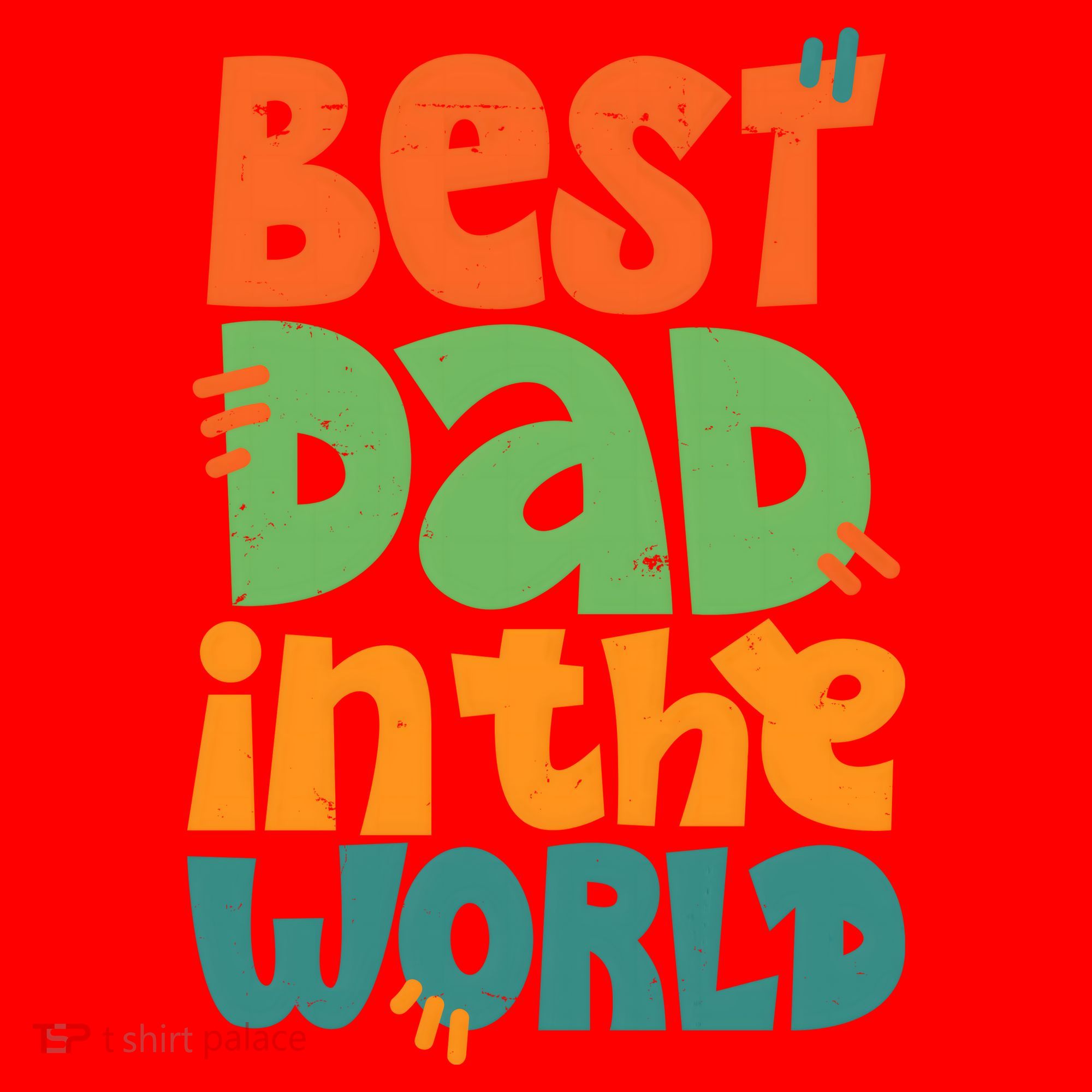 Best Dad In The World Cute Fathers Day Santa Hat
