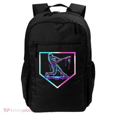 Baseball Drip Ice Cream Baseball Home Plate Baseball Backpack