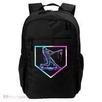 Baseball Drip Ice Cream Baseball Home Plate Baseball Backpack thumb 0