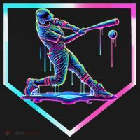 Baseball Drip Ice Cream Baseball Home Plate Baseball Visor thumb 3