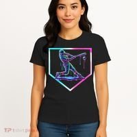 Baseball Drip Ice Cream Baseball Home Plate Baseball Women's T-Shirt thumb 4