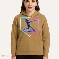 Baseball Drip Ice Cream Baseball Home Plate Baseball Hoodie thumb 5