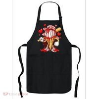 Baseball Drip Ice Cream Valentines Day Apron thumb 0