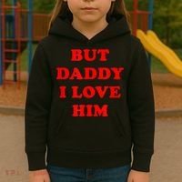 But Daddy I Love Him Kids Hoodie thumb 3
