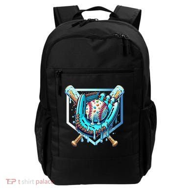 Baseball Drip Ice Cream Sprinkles Baseball Glove Backpack