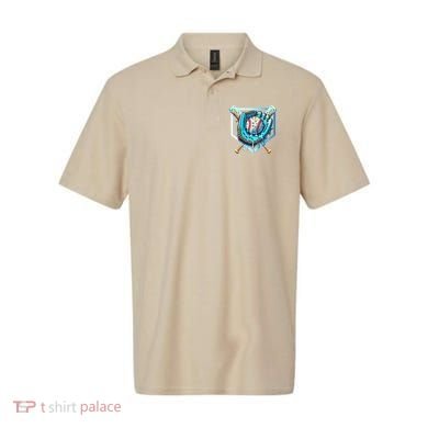 Baseball Drip Ice Cream Sprinkles Baseball Glove Polo