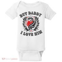 But Daddy I Love Him Taylor Snake Ttpd Baby Bodysuit thumb 0