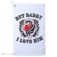 But Daddy I Love Him Taylor Snake Ttpd Golf Towel thumb 0