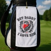 But Daddy I Love Him Taylor Snake Ttpd Golf Towel thumb 2