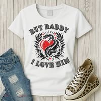 But Daddy I Love Him Taylor Snake Ttpd Women's T-Shirt thumb 3