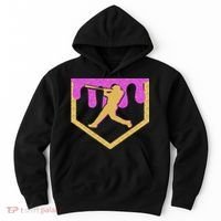 Baseball Drip Ice Cream Sprinkles Hoodie thumb 0