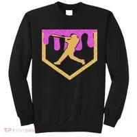 Baseball Drip Ice Cream Sprinkles Sweatshirt thumb 0