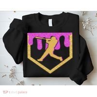 Baseball Drip Ice Cream Sprinkles Sweatshirt thumb 2