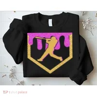 Baseball Drip Ice Cream Sprinkles Sweatshirt thumb 2