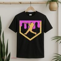 Baseball Drip Ice Cream Sprinkles T-Shirt thumb 2