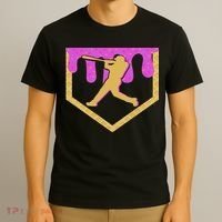 Baseball Drip Ice Cream Sprinkles T-Shirt thumb 3