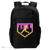Baseball Drip Ice Cream Sprinkles Backpack thumb 0