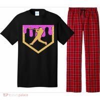 Baseball Drip Ice Cream Sprinkles Pajama Set thumb 0