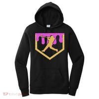 Baseball Drip Ice Cream Sprinkles Women's Hoodie thumb 0