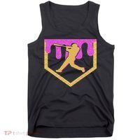 Baseball Drip Ice Cream Sprinkles Tank Top thumb 0