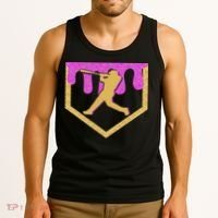 Baseball Drip Ice Cream Sprinkles Tank Top thumb 3