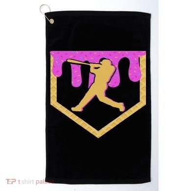 Baseball Drip Ice Cream Sprinkles Golf Towel