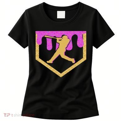 Baseball Drip Ice Cream Sprinkles Women's T-Shirt