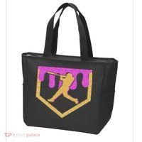 Baseball Drip Ice Cream Sprinkles Tote Bag thumb 3