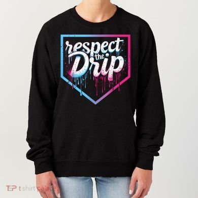 Baseball Drip Ice Cream Drip Baseball Women's Sweatshirt
