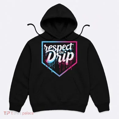 Baseball Drip Ice Cream Drip Baseball Hoodie