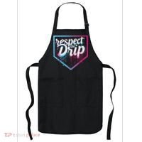 Baseball Drip Ice Cream Drip Baseball Apron thumb 0