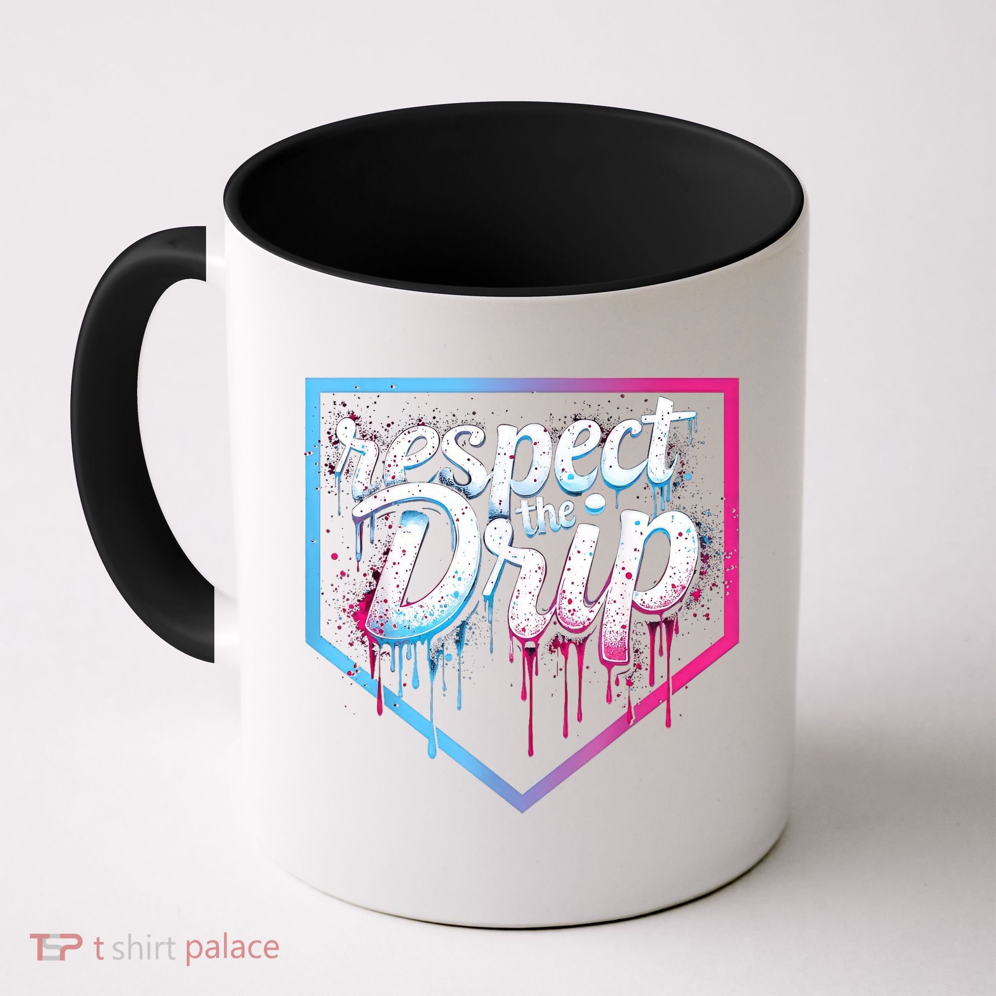 Baseball Drip Ice Cream Drip Baseball Coffee Mug