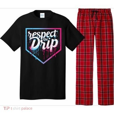 Baseball Drip Ice Cream Drip Baseball Pajama Set