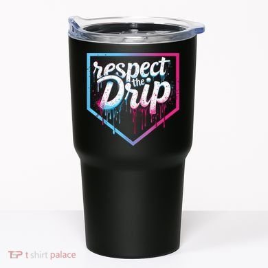Baseball Drip Ice Cream Drip Baseball Tumbler