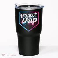 Baseball Drip Ice Cream Drip Baseball Tumbler thumb 0
