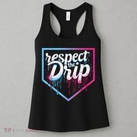 Baseball Drip Ice Cream Drip Baseball Women's Tank Top thumb 3