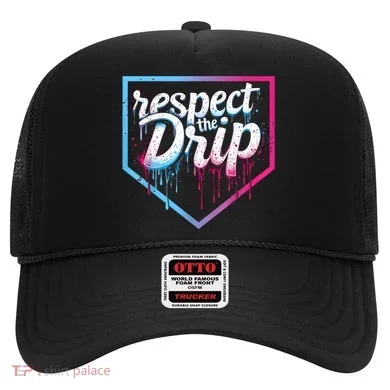 Baseball Drip Ice Cream Drip Baseball Hat