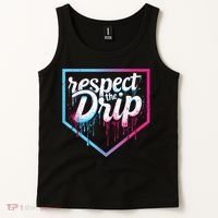 Baseball Drip Ice Cream Drip Baseball Tank Top thumb 2