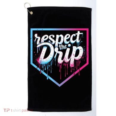 Baseball Drip Ice Cream Drip Baseball Golf Towel