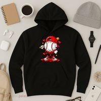 Baseball Drip Ice Cream Apparel Valentines Day Hoodie thumb 3