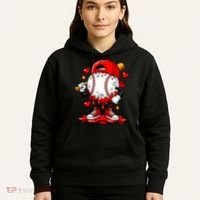 Baseball Drip Ice Cream Apparel Valentines Day Hoodie thumb 5