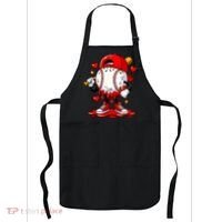 Baseball Drip Ice Cream Apparel Valentines Day Apron thumb 0