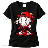 Baseball Drip Ice Cream Apparel Valentines Day Women's T-Shirt thumb 0