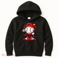 Baseball Drip Ice Cream Apparel Valentines Day Kids Hoodie thumb 0