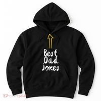 Best Dad Jokes Arrow Funny Gift Hoodie thumb 0